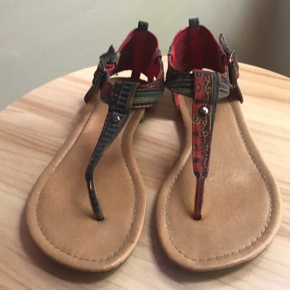 Cute forever 21 red sandals